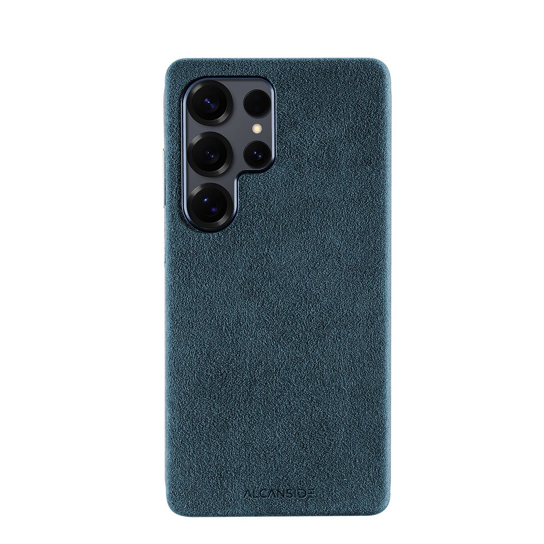 Samsung Galaxy S25 Ultra - Alcantara Case - Ocean Blue - Alcanside