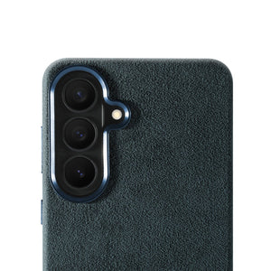 Samsung Galaxy S26 Plus - Alcantara Case - Navy Blue - Alcanside