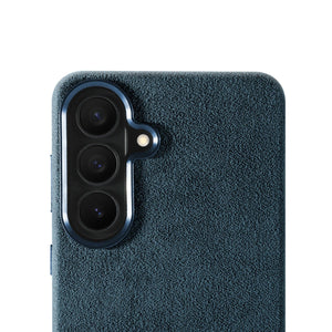 Samsung Galaxy S26 Plus - Alcantara Case - Ocean Blue - Alcanside