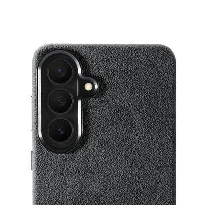 Samsung Galaxy S26 Plus - Alcantara Case - Space Grey - Alcanside