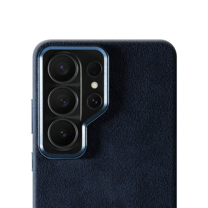 Samsung Galaxy S26 Ultra - Alcantara Case - Navy Blue - Alcanside