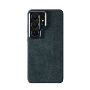 Samsung Galaxy S26 Ultra - Alcantara Case - Navy Blue - Alcanside