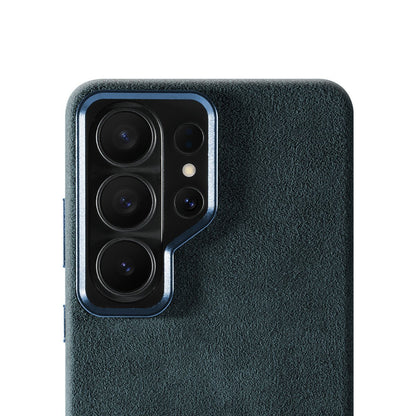 Samsung Galaxy S26 Ultra - Alcantara Case - Navy Blue - Alcanside