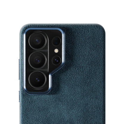Samsung Galaxy S26 Ultra - Alcantara Case - Ocean Blue - Alcanside