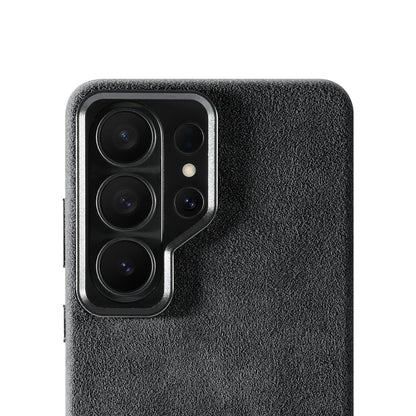 Samsung Galaxy S26 Ultra - Alcantara Case - Space Grey - Alcanside