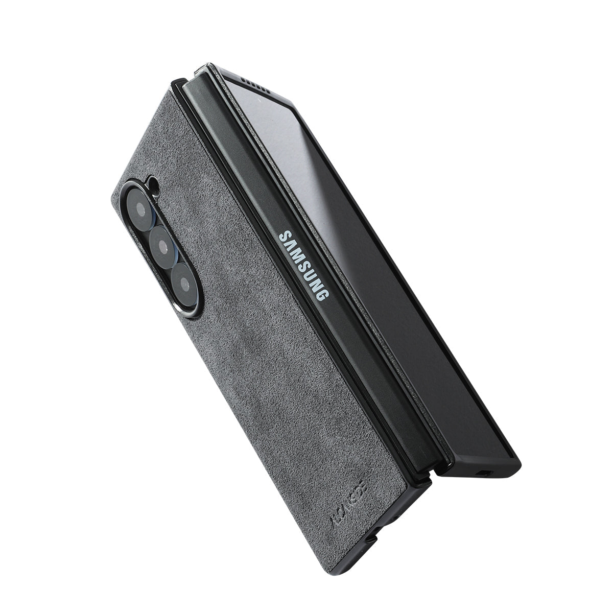 Samsung Galaxy Z Fold 6 - Alcantara Case - Space Grey - Alcanside