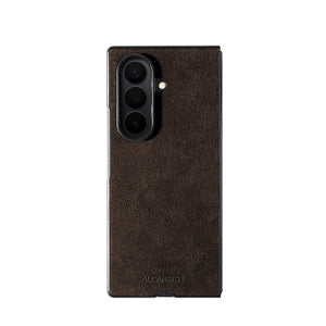 Samsung Galaxy Z Fold 7 - Alcantara Case - Chocolate Brown - Alcanside