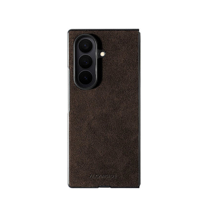 Samsung Galaxy Z Fold 7 - Alcantara Case - Chocolate Brown - Alcanside