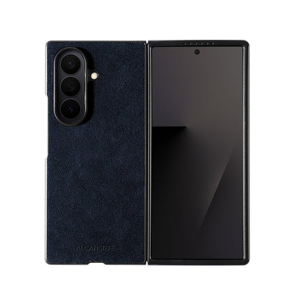 Samsung Galaxy Z Fold 7 - Alcantara Case - Navy Blue - Alcanside