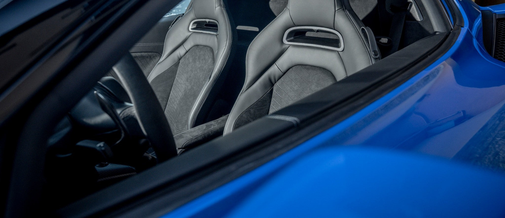 Alcantara® in a supercar interior